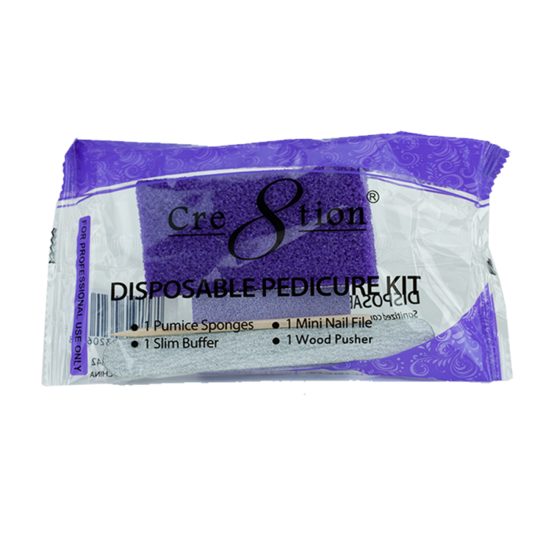 Cre8tion Disposable Pedicure Kit C, 19342